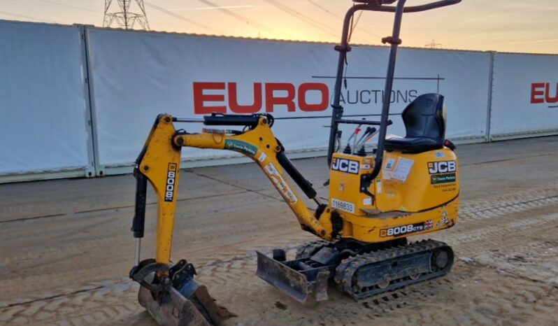 2020 JCB 8008CTS Micro Excavators For Auction: Leeds – 22nd, 23rd, 24th & 25th January 25 @ 8:00am