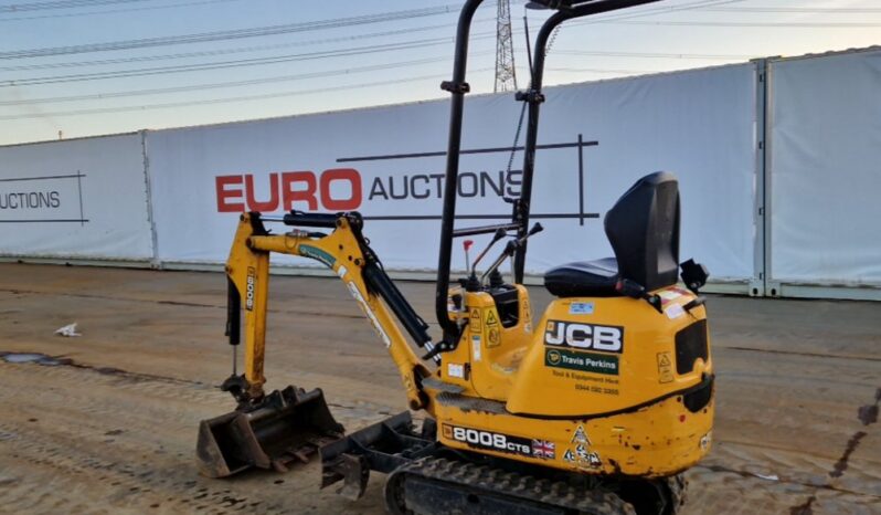 2020 JCB 8008CTS Micro Excavators For Auction: Leeds – 22nd, 23rd, 24th & 25th January 25 @ 8:00am full