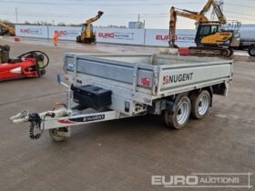 Nugent 2.7 Ton Plant Trailers For Auction: Leeds – 22nd, 23rd, 24th & 25th January 25 @ 8:00am