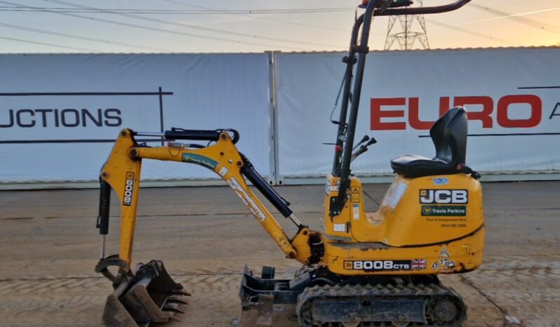 2020 JCB 8008CTS Micro Excavators For Auction: Leeds – 22nd, 23rd, 24th & 25th January 25 @ 8:00am full