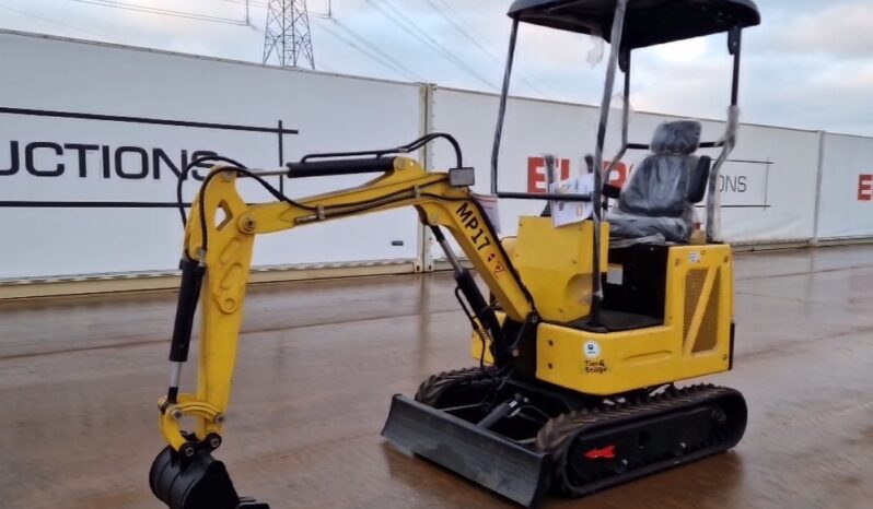 Unused 2024 Machpro MP17 Micro Excavators For Auction: Leeds – 22nd, 23rd, 24th & 25th January 25 @ 8:00am