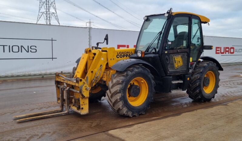 JCB Turbo Powershift  Telehandler, Joystick Controls, PUH, WLI, A/C, Forks Telehandlers For Auction: Leeds – 22nd, 23rd, 24th & 25th January 25 @ 8:00am