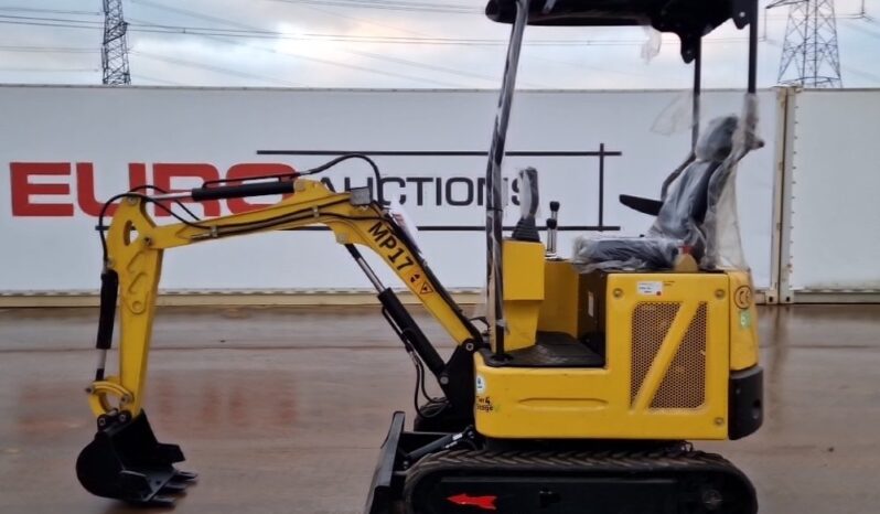 Unused 2024 Machpro MP17 Micro Excavators For Auction: Leeds – 22nd, 23rd, 24th & 25th January 25 @ 8:00am full