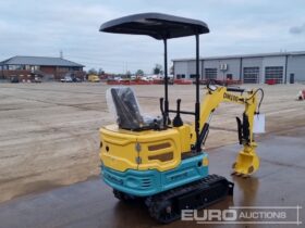 Unused 2024 DigMaster DM100 Micro Excavators For Auction: Leeds – 22nd, 23rd, 24th & 25th January 25 @ 8:00am full