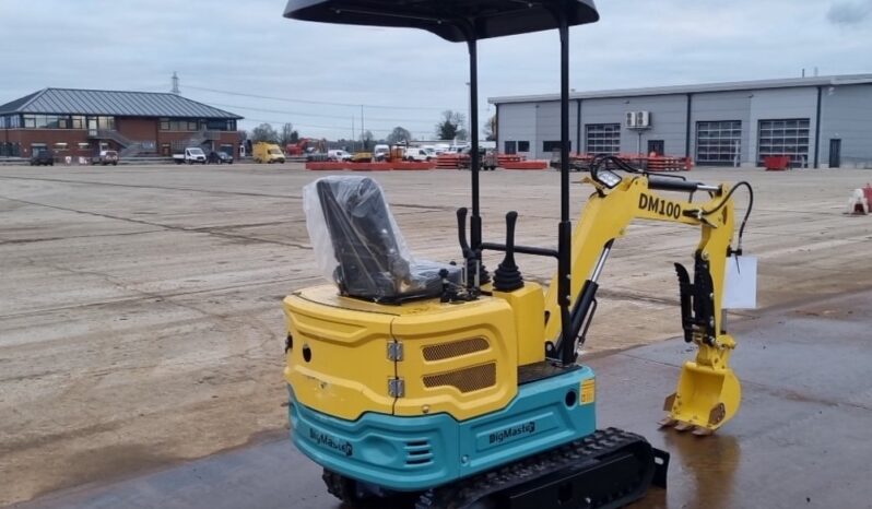 Unused 2024 DigMaster DM100 Micro Excavators For Auction: Leeds – 22nd, 23rd, 24th & 25th January 25 @ 8:00am full