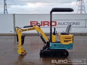 Unused 2024 DigMaster DM100 Micro Excavators For Auction: Leeds – 22nd, 23rd, 24th & 25th January 25 @ 8:00am full