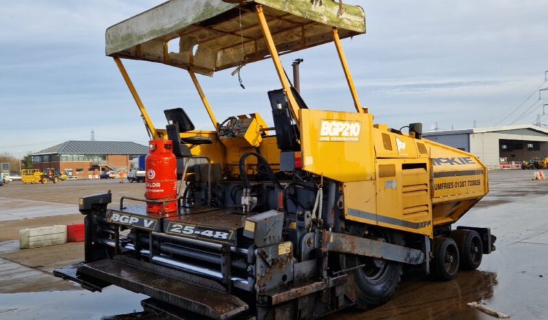 2010 BG Pavers 210 V2548 Asphalt Plants For Auction: Leeds – 22nd, 23rd, 24th & 25th January 25 @ 8:00am full