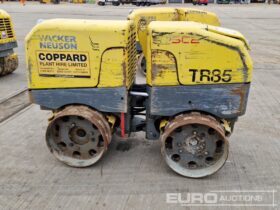 2015 Wacker Neuson Roller RT Asphalt / Concrete Equipment For Auction: Leeds – 22nd, 23rd, 24th & 25th January 25 @ 8:00am full