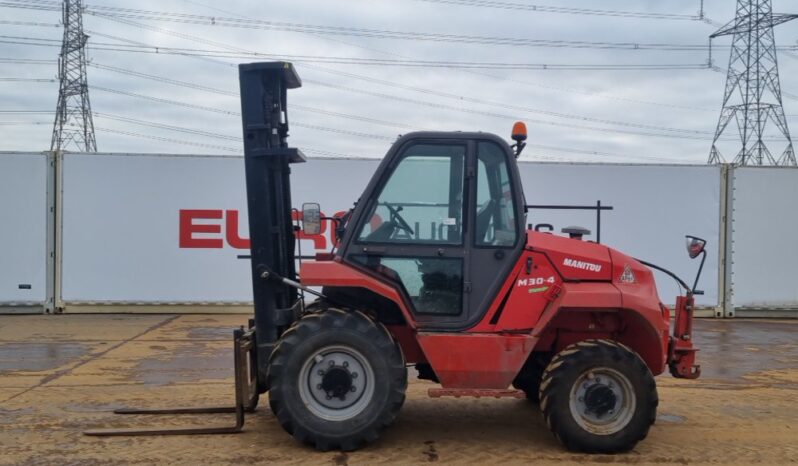 2016 Manitou M30-4 Rough Terrain Forklifts For Auction: Leeds – 22nd, 23rd, 24th & 25th January 25 @ 8:00am full