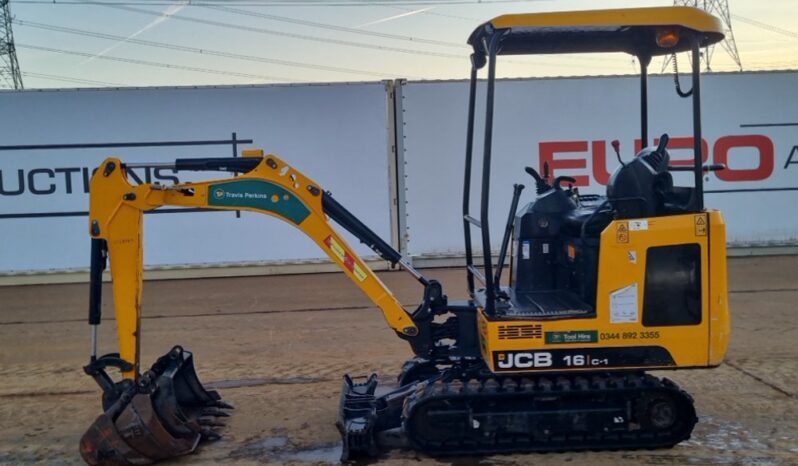 2020 JCB 16C-1 Mini Excavators For Auction: Leeds – 22nd, 23rd, 24th & 25th January 25 @ 8:00am full