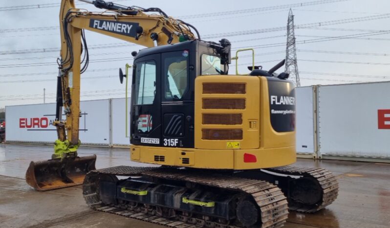 2019 CAT 315FLCR 10 Ton+ Excavators For Auction: Leeds – 22nd, 23rd, 24th & 25th January 25 @ 8:00am full