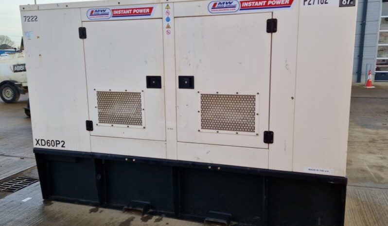 FG Wilson 60kVA Generator, Perkins Engine Generators For Auction: Leeds – 22nd, 23rd, 24th & 25th January 25 @ 8:00am full