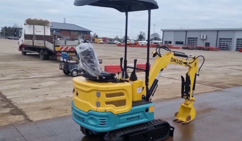 Unused 2024 DigMaster DM100 Micro Excavators For Auction: Leeds – 22nd, 23rd, 24th & 25th January 25 @ 8:00am full