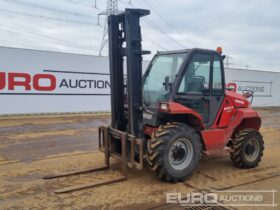 2016 Manitou M30-4 Rough Terrain Forklifts For Auction: Leeds – 22nd, 23rd, 24th & 25th January 25 @ 8:00am