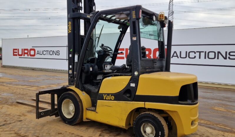 2020 Yale GDP35VX Forklifts For Auction: Leeds – 22nd, 23rd, 24th & 25th January 25 @ 8:00am full