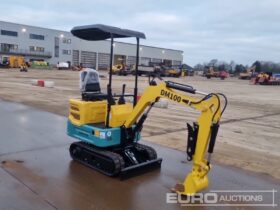 Unused 2024 DigMaster DM100 Micro Excavators For Auction: Leeds – 22nd, 23rd, 24th & 25th January 25 @ 8:00am full