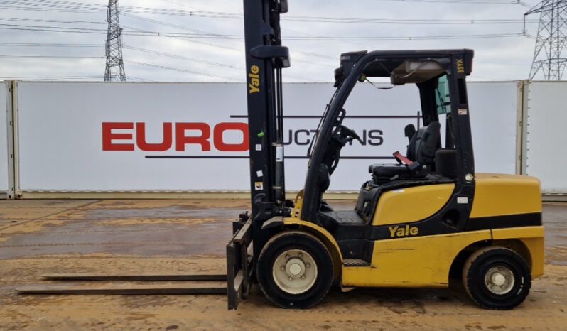 2020 Yale GDP35VX Forklifts For Auction: Leeds – 22nd, 23rd, 24th & 25th January 25 @ 8:00am full