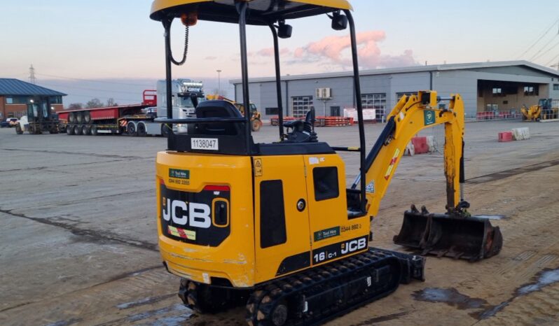 2020 JCB 16C-1 Mini Excavators For Auction: Leeds – 22nd, 23rd, 24th & 25th January 25 @ 8:00am full