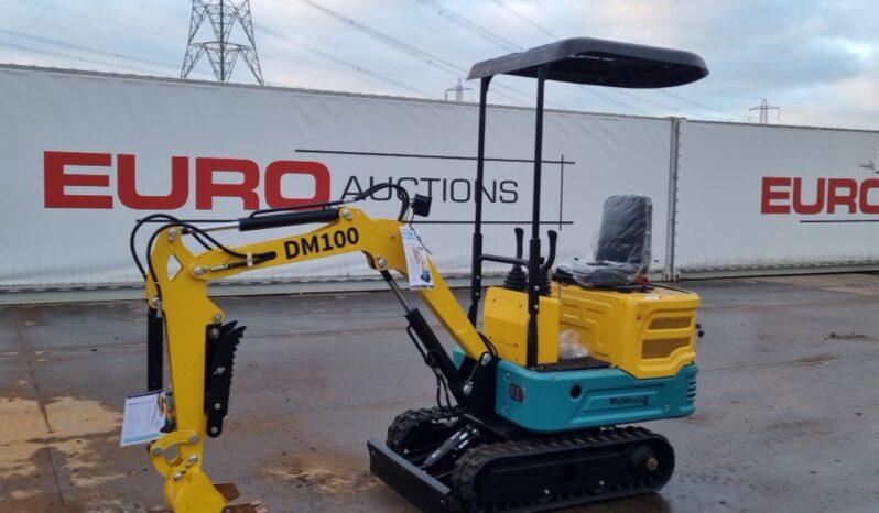 Unused 2024 DigMaster DM100 Micro Excavators For Auction: Leeds – 22nd, 23rd, 24th & 25th January 25 @ 8:00am