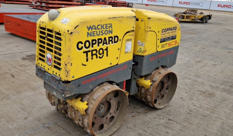 2015 Wacker Neuson Roller RT Asphalt / Concrete Equipment For Auction: Leeds – 22nd, 23rd, 24th & 25th January 25 @ 8:00am