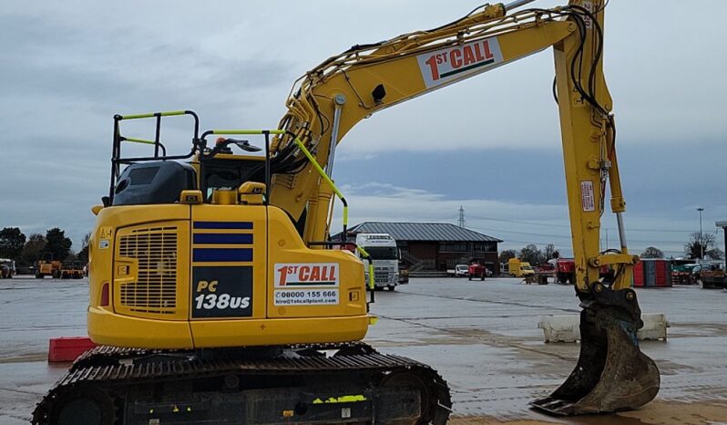 2022 Komatsu PC138US-11E0 10 Ton+ Excavators For Auction: Leeds – 22nd, 23rd, 24th & 25th January 25 @ 8:00am full