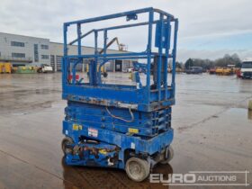 Genie Electric Scissor Lift, Power To Platform, Non Marking Tyres, (Spares, Parts Missing) Manlifts For Auction: Leeds – 22nd, 23rd, 24th & 25th January 25 @ 8:00am full