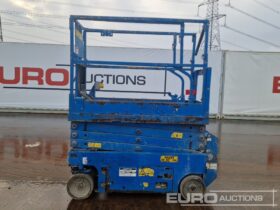 Genie Electric Scissor Lift, Power To Platform, Non Marking Tyres, (Spares, Parts Missing) Manlifts For Auction: Leeds – 22nd, 23rd, 24th & 25th January 25 @ 8:00am full