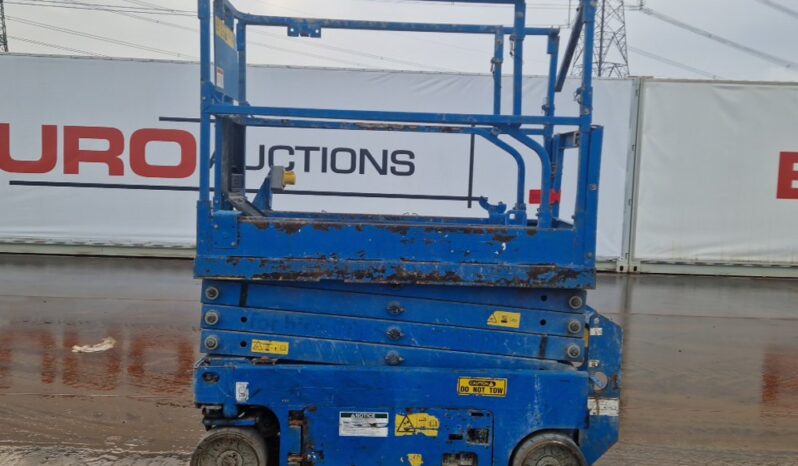 Genie Electric Scissor Lift, Power To Platform, Non Marking Tyres, (Spares, Parts Missing) Manlifts For Auction: Leeds – 22nd, 23rd, 24th & 25th January 25 @ 8:00am full