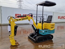 Unused 2024 DigMaster DM100 Micro Excavators For Auction: Leeds – 22nd, 23rd, 24th & 25th January 25 @ 8:00am