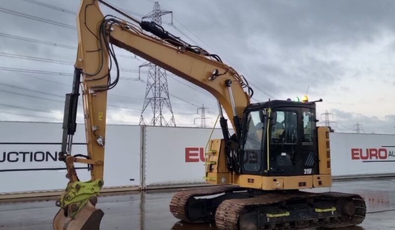 2019 CAT 315FLCR 10 Ton+ Excavators For Auction: Leeds – 22nd, 23rd, 24th & 25th January 25 @ 8:00am