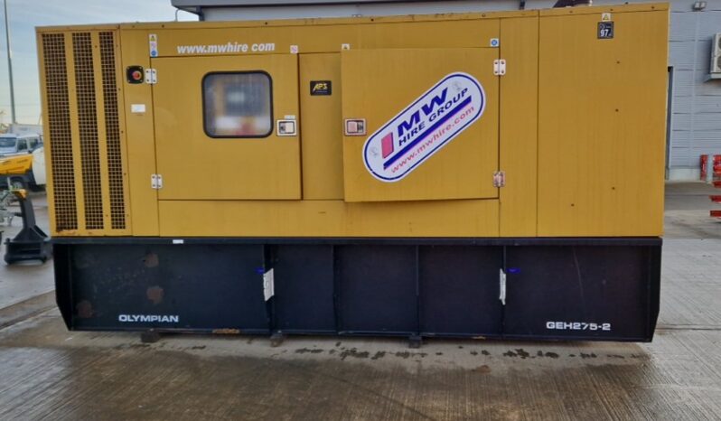 Olympian GEH275-2 Generators For Auction: Leeds – 22nd, 23rd, 24th & 25th January 25 @ 8:00am full