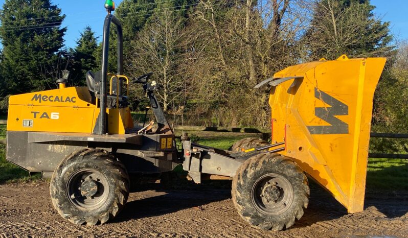 6T Dumper Mecalac/Terex TA6 2018 (Straight Tip) full