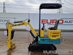 Unused 2024 DigMaster DM100 Micro Excavators For Auction: Leeds – 22nd, 23rd, 24th & 25th January 25 @ 8:00am full