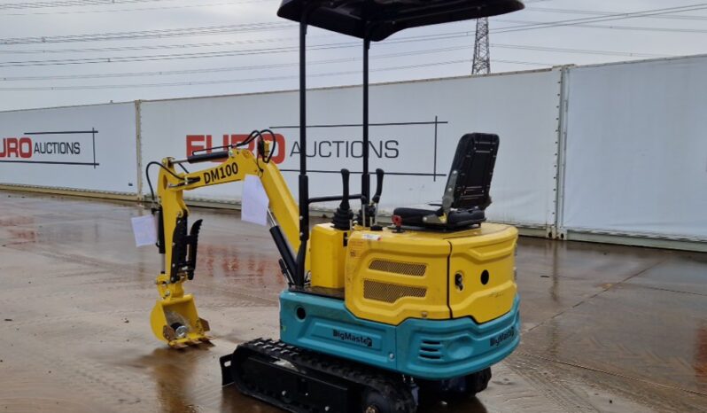 Unused 2024 DigMaster DM100 Micro Excavators For Auction: Leeds – 22nd, 23rd, 24th & 25th January 25 @ 8:00am full