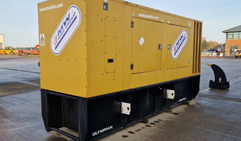 Olympian GEH275-2 Generators For Auction: Leeds – 22nd, 23rd, 24th & 25th January 25 @ 8:00am full