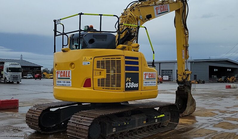 2022 Komatsu PC138US-11E0 10 Ton+ Excavators For Auction: Leeds – 22nd, 23rd, 24th & 25th January 25 @ 8:00am full