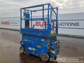 Genie Electric Scissor Lift, Power To Platform, Non Marking Tyres, (Spares, Parts Missing) Manlifts For Auction: Leeds – 22nd, 23rd, 24th & 25th January 25 @ 8:00am full