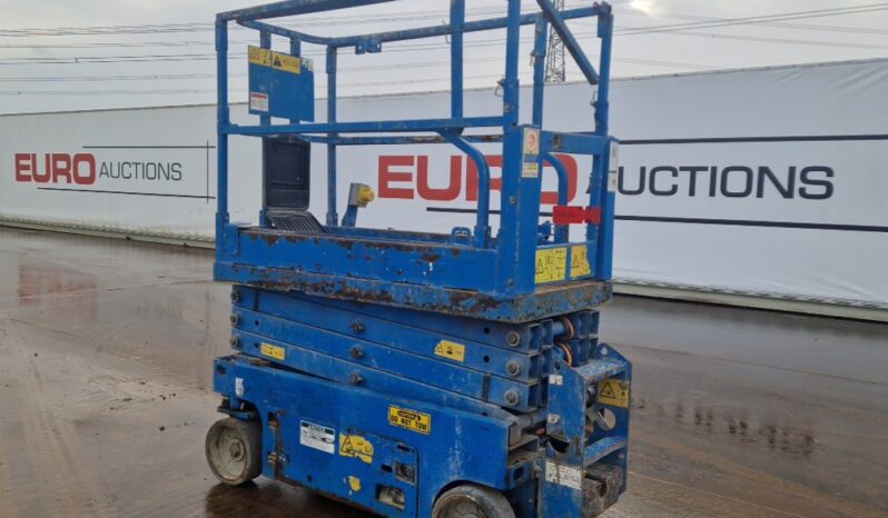 Genie Electric Scissor Lift, Power To Platform, Non Marking Tyres, (Spares, Parts Missing) Manlifts For Auction: Leeds – 22nd, 23rd, 24th & 25th January 25 @ 8:00am full