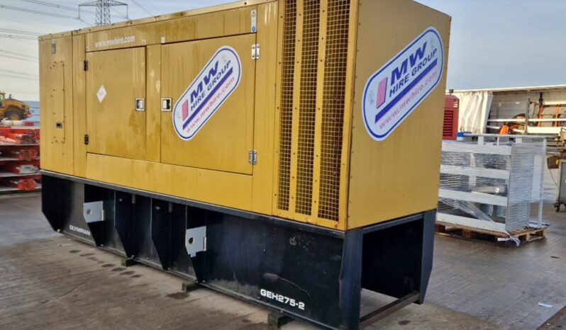 Olympian GEH275-2 Generators For Auction: Leeds – 22nd, 23rd, 24th & 25th January 25 @ 8:00am full