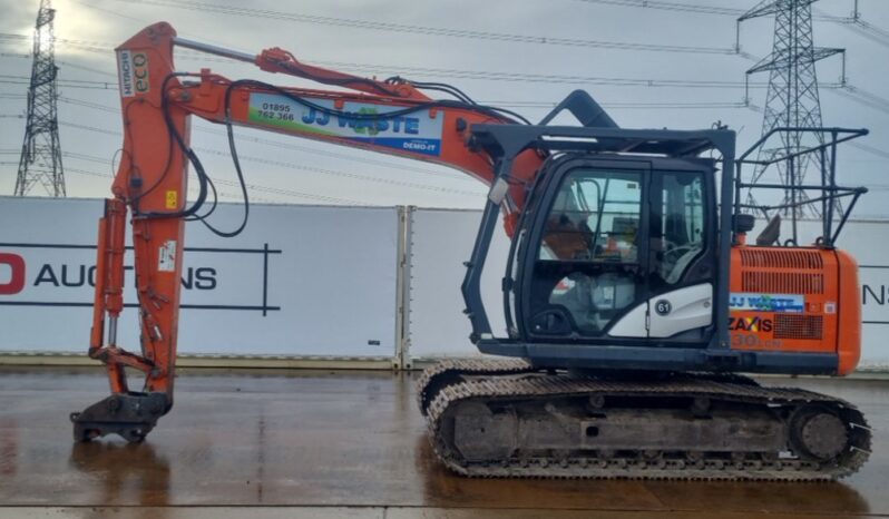 2015 Hitachi ZX130LCN-5B 10 Ton+ Excavators For Auction: Leeds – 22nd, 23rd, 24th & 25th January 25 @ 8:00am full