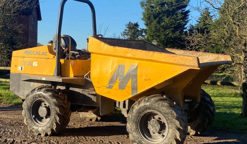 6T Dumper Mecalac/Terex TA6 2018 (Straight Tip) full