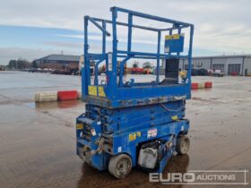 Genie Electric Scissor Lift, Power To Platform, Non Marking Tyres, (Spares, Parts Missing) Manlifts For Auction: Leeds – 22nd, 23rd, 24th & 25th January 25 @ 8:00am full