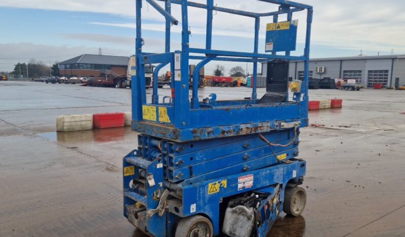 Genie Electric Scissor Lift, Power To Platform, Non Marking Tyres, (Spares, Parts Missing) Manlifts For Auction: Leeds – 22nd, 23rd, 24th & 25th January 25 @ 8:00am full