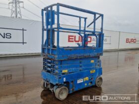 Genie Electric Scissor Lift, Power To Platform, Non Marking Tyres, (Spares, Parts Missing) Manlifts For Auction: Leeds – 22nd, 23rd, 24th & 25th January 25 @ 8:00am