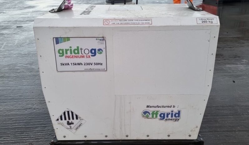 2021 Offgrid INGENIUM SX Generators For Auction: Leeds – 22nd, 23rd, 24th & 25th January 25 @ 8:00am full