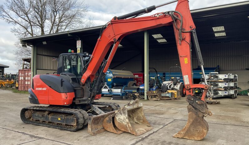 KUBOTA KX080-4A2 full