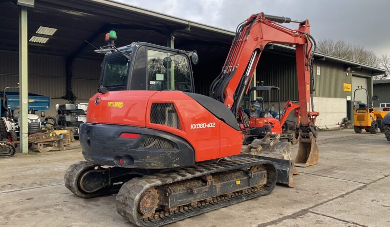 KUBOTA KX080-4A2 full