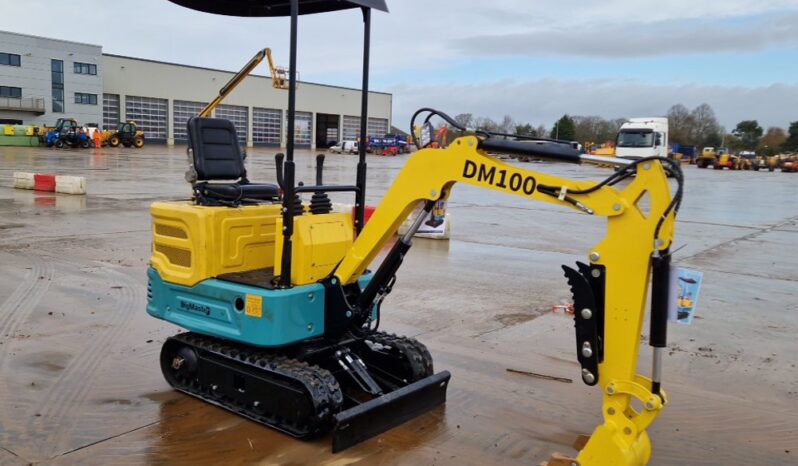 Unused 2024 DigMaster DM100 Micro Excavators For Auction: Leeds – 22nd, 23rd, 24th & 25th January 25 @ 8:00am full