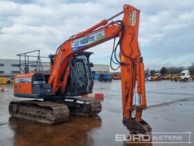 2015 Hitachi ZX130LCN-5B 10 Ton+ Excavators For Auction: Leeds – 22nd, 23rd, 24th & 25th January 25 @ 8:00am full