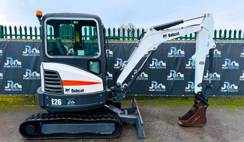 2016 Bobcat E26 Excavator full